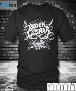 Brock Lesnar Skull Logo Gift Shirt