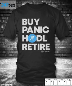 Buy Panic Hodl Retire Us 2021 Shirt