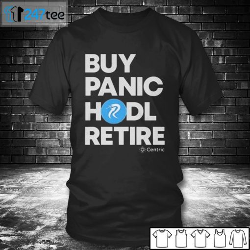 Buy Panic Hodl Retire Us 2021 Shirt