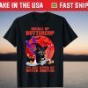 Cat Witch Buckle Up Buttercup Shirt Halloween Moon Unisex Shirt
