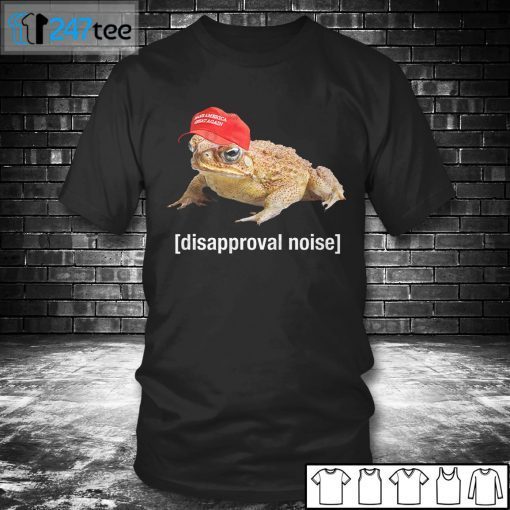 Conservative Frog Disapprovel Noise Gift Shirt