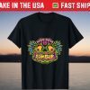 Cool Creepy Zombie Clown Face Halloween Costume T-Shirt