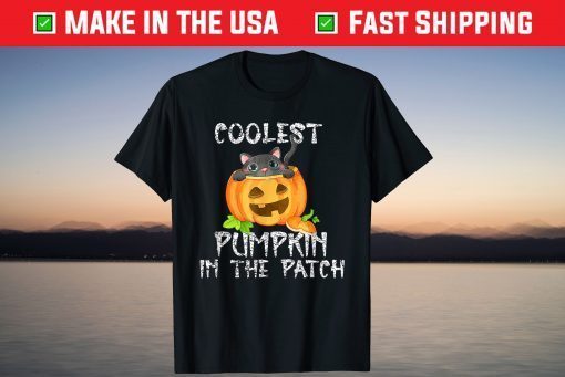 Coolest Pumpkin In The Patch Halloween Shirts