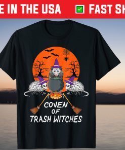 Coven Of Trash Witches Halloween Opossum T-Shirt