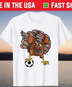 Dabbing Turkey Football Players Soccer Sport Lover T-Shirt