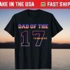 Dad Of The Teenager 17th Birthday Thirteen Years Old T-Shirt