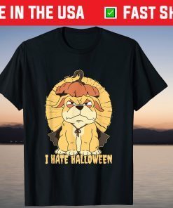 Dog Doggy Dogs Halloween Pumpkin T-Shirt