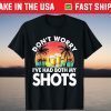 Don't Worry I've Had Both My Shots Drinking Vintage T-Shirt