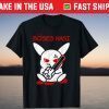 Evil Hasi Horror Rabbit Easter Chainsaw T-Shirt