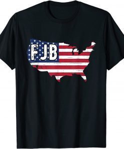FJB Pro America US Distressed Flag F Biden FJB Anti Biden Unisex Shirt