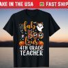 Faboolous 4th Grade Teacher Halloween Happy Teacher's Day Tee Shirt