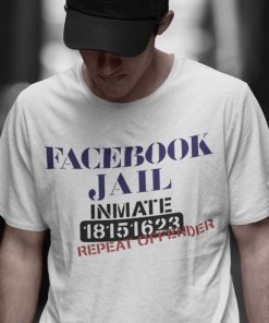 Facebook Jail Inmate 18151623 Repeat Offender Unisex Shirt