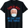 Funny Anti Biden Conservative Anti Liberal, Impeach Biden Unisex Shirt