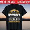 Geboren Im November 1970 49th Birthday T-Shirt