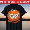 Gothic Pumpkin Skull Mushroom Core T-Shirt