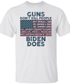 Guns Don’t Kill People Biden Does Us 2021 Shirt