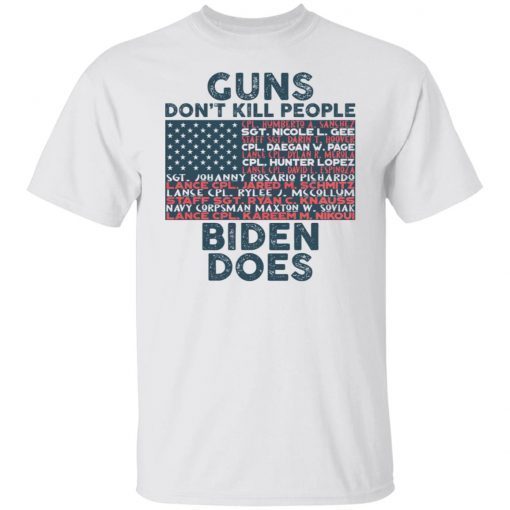 Guns Don’t Kill People Biden Does Us 2021 Shirt