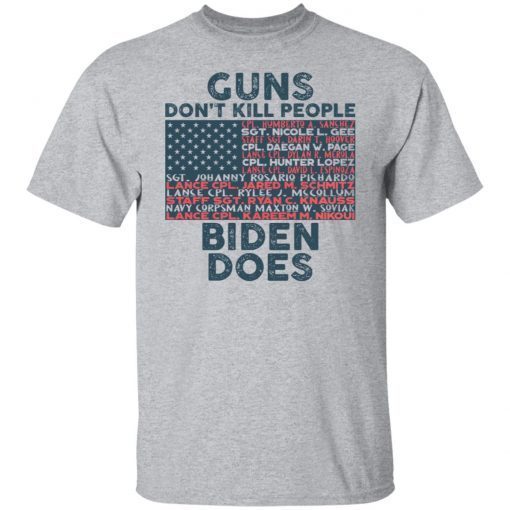 Guns Don’t Kill People Biden Does Us 2021 Shirt