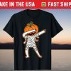 Halloween Dabbing Skeleton Scary Pumpkin Costume T-Shirt
