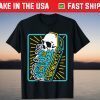 Halloween Memento Mori Latin Occult Tarot Card Illustration T-Shirt