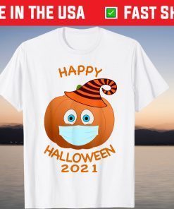 Halloween Pumpkin - Dress - Scary - Halloween Mask T-Shirt