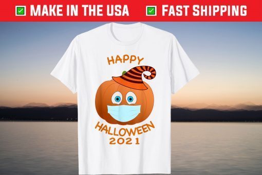 Halloween Pumpkin - Dress - Scary - Halloween Mask T-Shirt