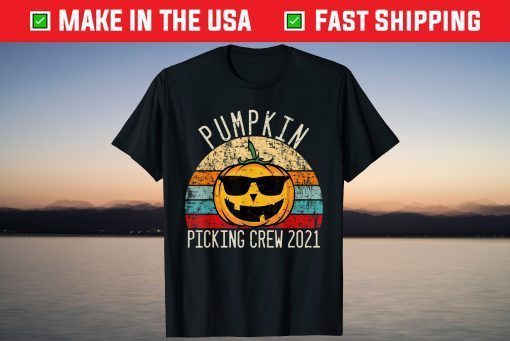 Halloween Pumpkin Picking Crew 2021 Gift Shirt