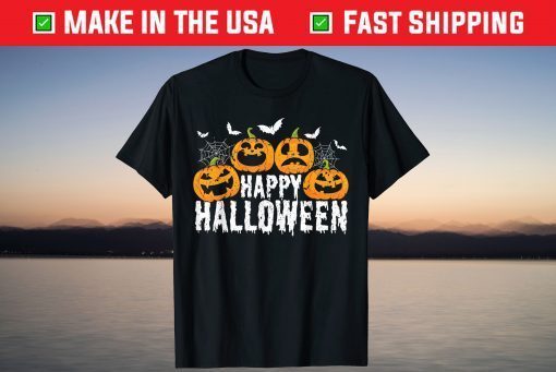 Halloween Pumpkins Monster Pumpkin Costume Happy Halloween T-Shirt