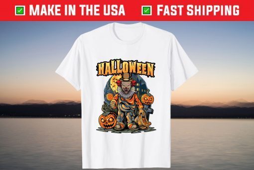 Halloween Scary Clown Horror T-Shirt