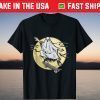 Halloween Skateboard Gohst Ghost Pumpkin Happy Halloween T-Shirt
