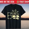 Halloween Skeleton Skull Boo T-Shirt