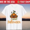 Halloween Spooky pumpkin Head Face Scary pumpkin Tee Shirt