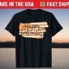 Halloween USA American Flag Happy Halloween T-Shirt