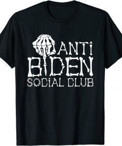 Halloween skeleton - Anti Biden Social Club Unisex Shirt