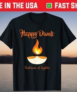 Happy Deepavali Diwali Festival of Lights For Indian T-Shirt