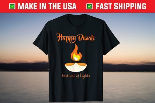 Happy Deepavali Diwali Festival of Lights For Indian T-Shirt