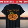 Happy Fall Y'all Pumpkin Swirls Autumn Holiday T-Shirt