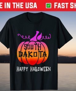 Happy Halloween For South Dakota Women Boo Pumpkin Us 2021 Shirt