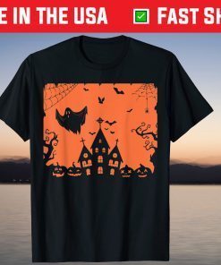 Happy Halloween Ghost Creepy Party T-Shirt