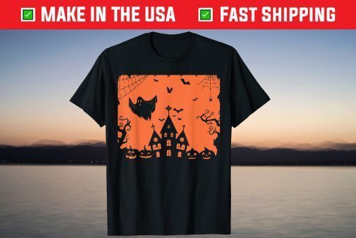 Happy Halloween Ghost Creepy Party T-Shirt