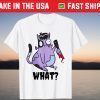 Happy Halloween Killer Cat Morder Humor T-Shirt