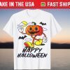 Happy Halloween Pumpkin Jack O Lantern Face Costume Gift T-Shirt