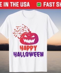 Happy Halloween Pumpkin Pumpkin Head T-Shirt