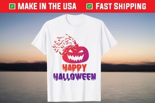 Happy Halloween Pumpkin Pumpkin Head T-Shirt