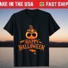 Happy Halloween Pumpkin Sunglasses Gift Shirt
