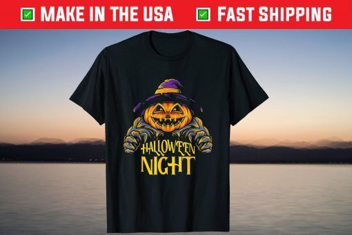 Happy Halloween Scary Spooky Retro T-Shirt