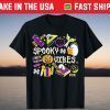 Happy Halloween Trick Or Treat Spooky Vibes Ghost Study T-Shirt