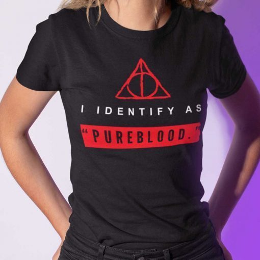 I Identify As Pureblood Anti Vax Luminaria Harry Potter Classic Shirt