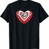 I Love Beer Red Bottle Cap Heart Unisex Shirt