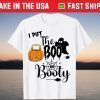 I Put the Boo in Booty Halloween Pumpkin Kettlebell Shirt